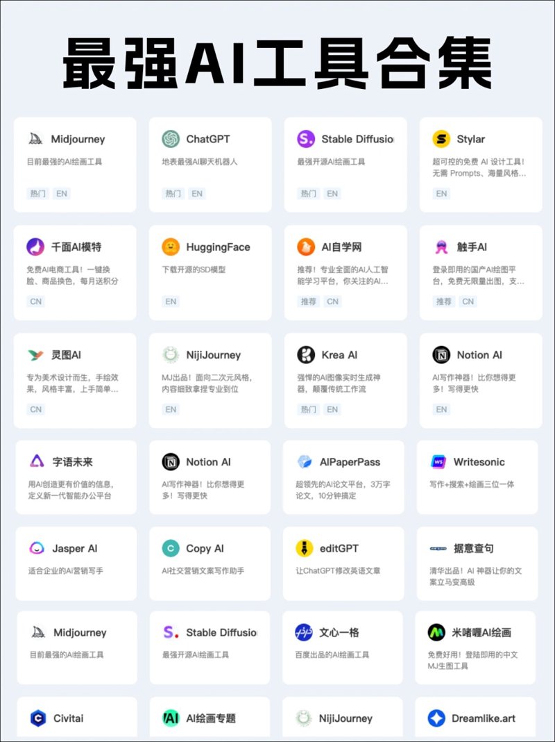 人工智能工具